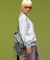 FACE LABEL 2WAY MESH KNAPSACK