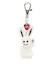 BUNNY AND HEART KEY CHARM