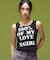2WAY LACE UP TANK TOP