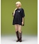 LEOPARD CIRCLE LOGO AND FACE S/S TEE DRESS