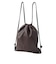 XG EMBLEM FAUX LEATHER KNAPSACK