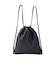XG EMBLEM FAUX LEATHER KNAPSACK