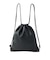XG EMBLEM FAUX LEATHER KNAPSACK