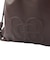 XG EMBLEM FAUX LEATHER KNAPSACK