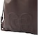 XG EMBLEM FAUX LEATHER KNAPSACK