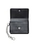 METAL XG EMBLEM FAUX LEATHER CARD CASE