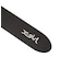 METAL XG EMBLEM BUCKLE FADED FAUX LEATHER BELT