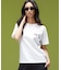 COLORED BOX FACE S/S TEE