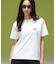 COLORED BOX FACE S/S TEE