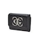 METAL XG EMBLEM FAUX LEATHER MINI WALLET