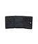 METAL XG EMBLEM FAUX LEATHER MINI WALLET