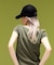 XG EMBLEM FADED FAUX LEATHER 6PANEL CAP