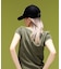 XG EMBLEM FADED FAUX LEATHER 6PANEL CAP