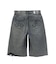 EMBLEM POCKET DISTRESSED DENIM SHORTS