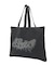 RHINESTONE LOGO BIG TOTE BAG