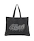RHINESTONE LOGO BIG TOTE BAG