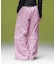 EMBLEM POCKET 2WAY WIDE LEG CARGO PANTS