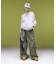 EMBLEM POCKET 2WAY WIDE LEG CARGO PANTS