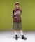 EMBLEM POCKET 2WAY WIDE LEG CARGO PANTS