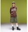 EMBLEM POCKET 2WAY WIDE LEG CARGO PANTS