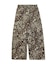 EMBLEM POCKET 2WAY WIDE LEG CARGO PANTS