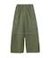 EMBLEM POCKET 2WAY WIDE LEG CARGO PANTS
