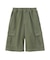 EMBLEM POCKET 2WAY WIDE LEG CARGO PANTS