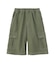 EMBLEM POCKET 2WAY WIDE LEG CARGO PANTS