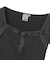 FADED HENLEY NECK S/S COMPACT TOP