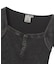 FADED HENLEY NECK S/S COMPACT TOP