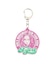 CHEERFUL LOGO AND FACE RUBBER KEY CHARM