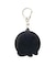 CHEERFUL LOGO AND FACE RUBBER KEY CHARM