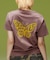 RHINESTONE AND BUTTERFLY LOGO S/S TEE