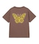 RHINESTONE AND BUTTERFLY LOGO S/S TEE