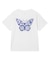 RHINESTONE AND BUTTERFLY LOGO S/S TEE