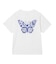 RHINESTONE AND BUTTERFLY LOGO S/S TEE