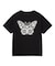 RHINESTONE AND BUTTERFLY LOGO S/S TEE
