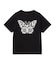 RHINESTONE AND BUTTERFLY LOGO S/S TEE