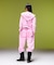 FADED CUT OFF COMPACT ZIP UP SWEWAT HOODIE