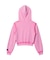FADED CUT OFF COMPACT ZIP UP SWEWAT HOODIE