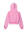 FADED CUT OFF COMPACT ZIP UP SWEWAT HOODIE