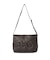 XG LOGO PATCH STUDDED FAUX LEATHER SHOULDER BAG