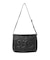 XG LOGO PATCH STUDDED FAUX LEATHER SHOULDER BAG