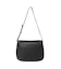 XG LOGO PATCH STUDDED FAUX LEATHER SHOULDER BAG