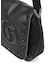 XG LOGO PATCH STUDDED FAUX LEATHER SHOULDER BAG