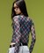 SPRAY LOGO MESH L/S COMPACT TOP