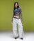 SPRAY LOGO MESH L/S COMPACT TOP