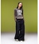 SPRAY LOGO MESH L/S COMPACT TOP