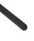 METAL LOGO STUDDED FAUX LEATHER BELT