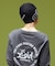 THE X-GIRL SCRIPT LOGO JACQUARD BEANIE